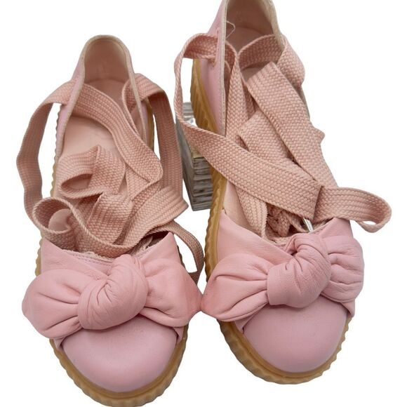 FENTY X PUMA Leather Bow Accents Mules Size 8 - Picture 3 of 9